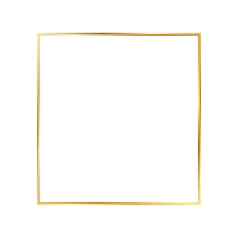 The most stylish Instagram gold template with a simple stylish square design