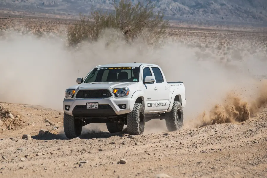 Good Fantasy Photo of Toyota Tacoma Kicking Up Dust