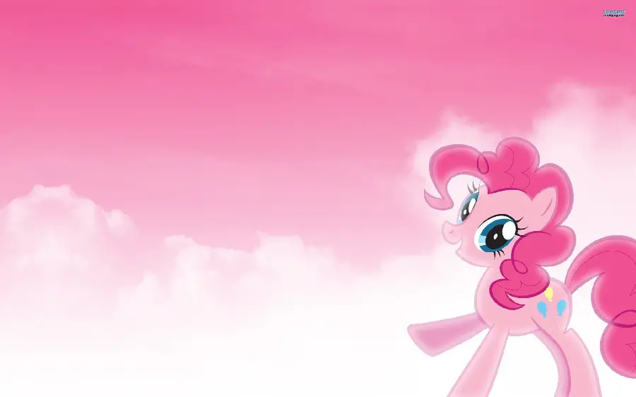 Pink wallpaper with unicorn pony design for tablets 2022