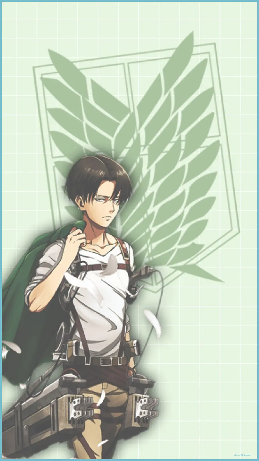 Captain Levi's New Wallpaper for Laptops in 4K Quality