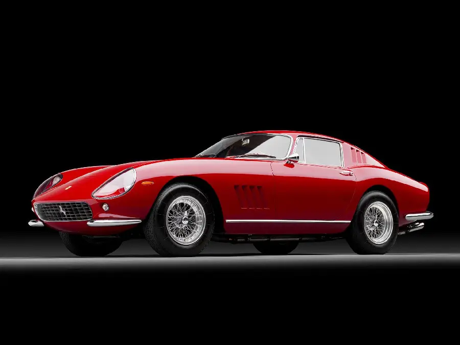 Ferrari background with unique lights and tire design in high quality for mobile