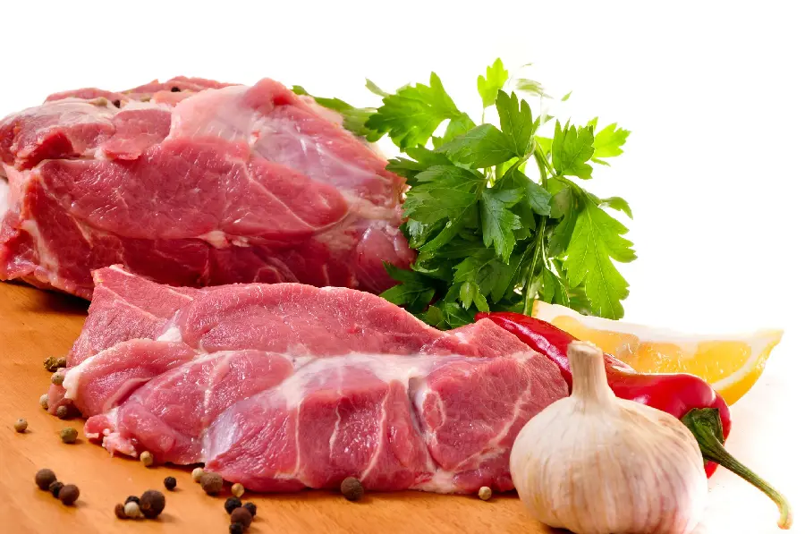 New image of red beef for advertising in cyberspace