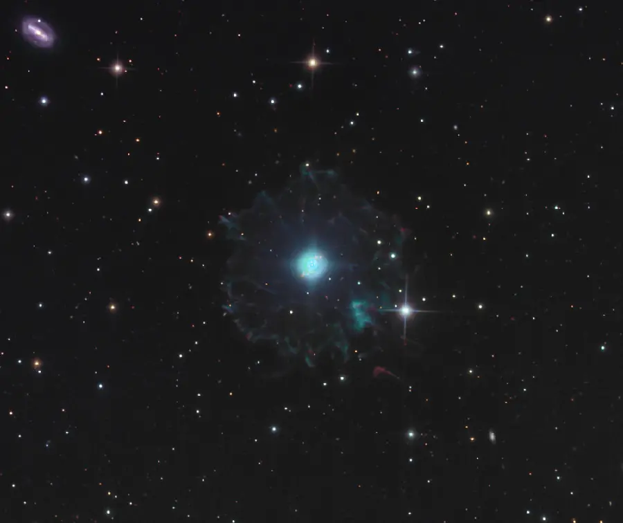 The Latest Image of the Eye of God Nebula with Ultra-Precise Telescopes