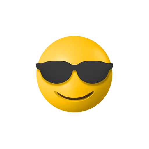 Download Funny 3D PNG of Sunglasses with Direct Link