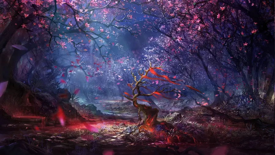 The best shot of the famous computer game scene for tablet background 