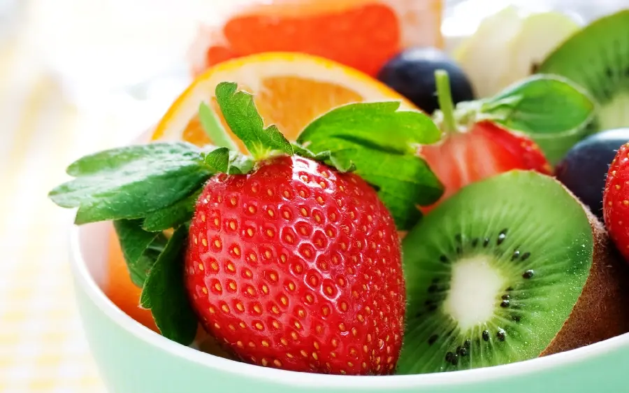 Photo of delicious and spectacular strawberries