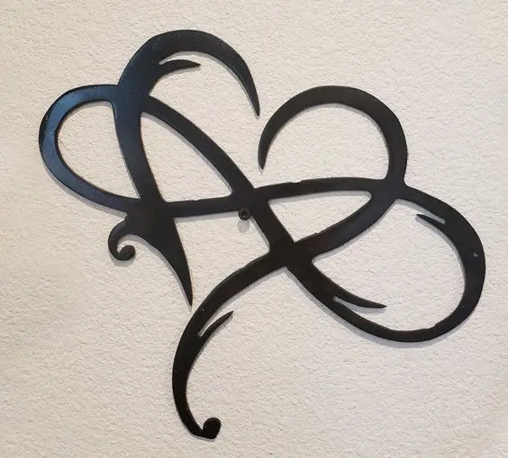 Glamorous and Interesting Symbol of Infinite Love with 8K Quality for Tattoo Pattern