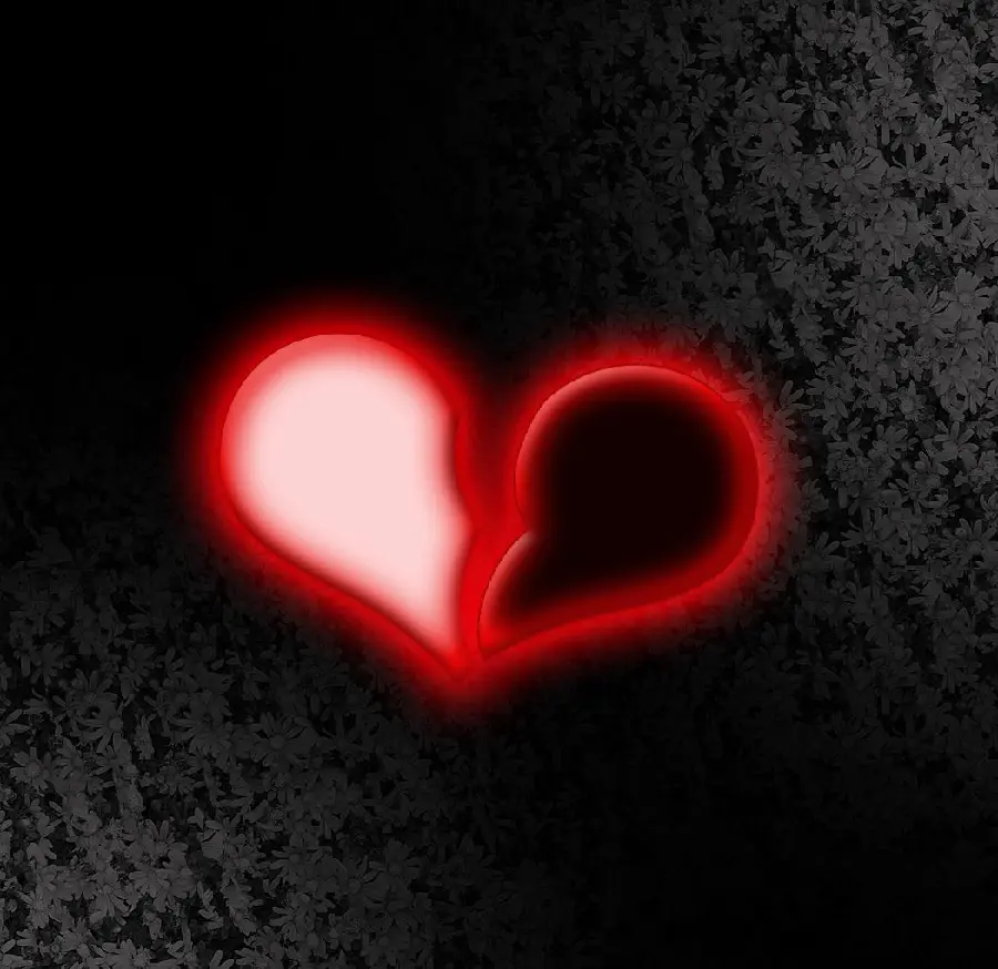 The latest broken heart wallpaper with red and attractive emoji