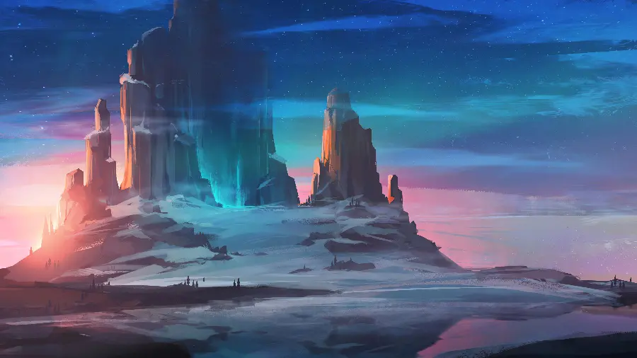 Free download of a beautiful digital photo of pleasant in-game nature for Instagram in Full HD quality 