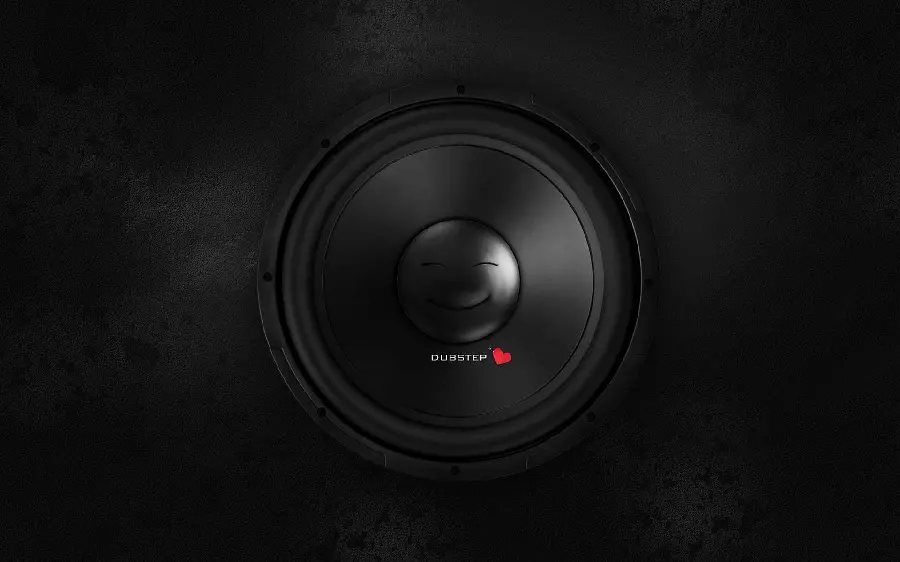 Special and Close-up View of Black Speaker for Instagram Profile 