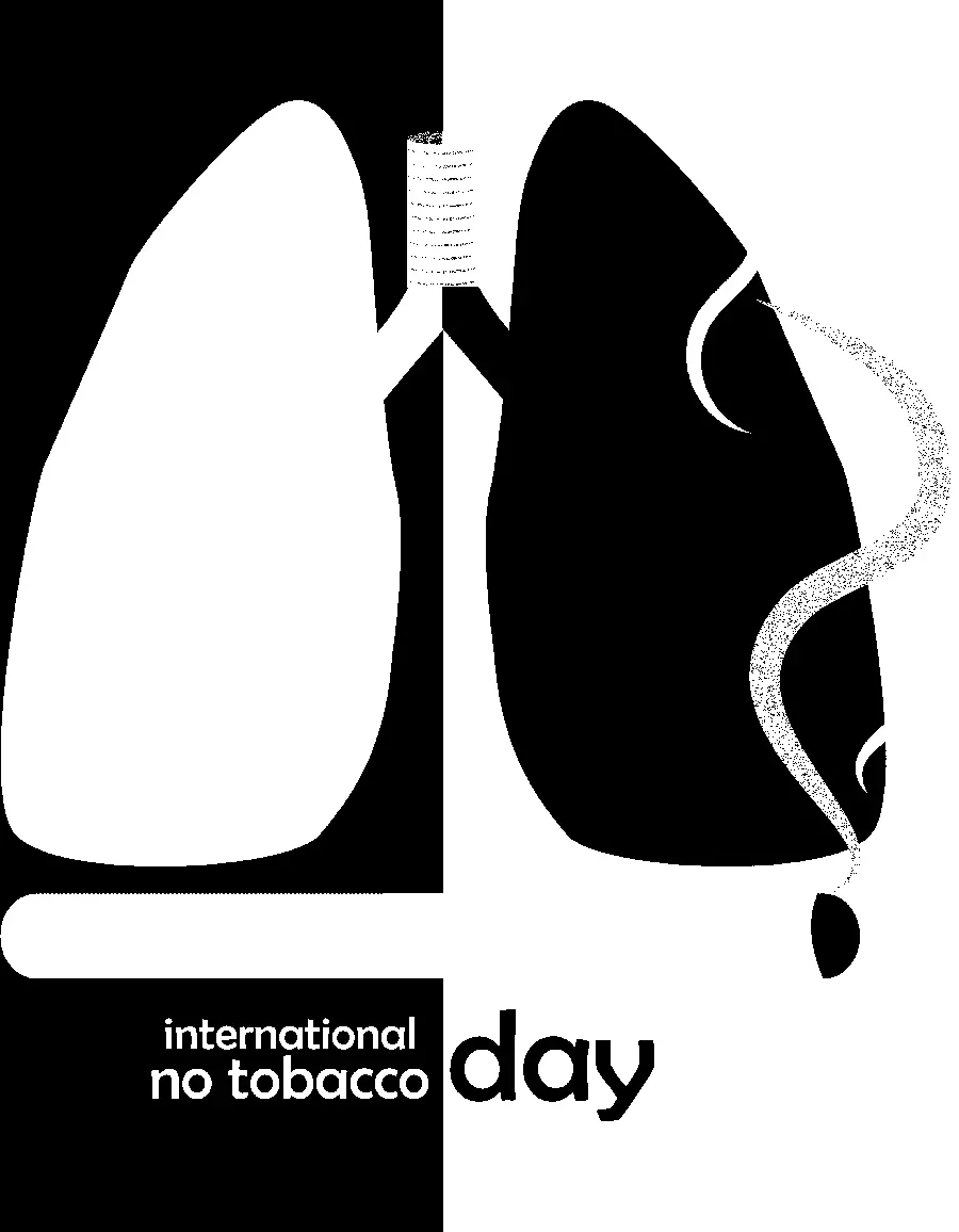 Download a memorable and universal background comparing the lungs of a healthy person and the black lungs of a smoker