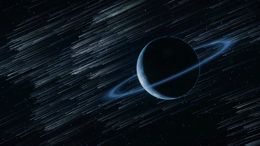 Unique graphic background of Saturn for making text photos