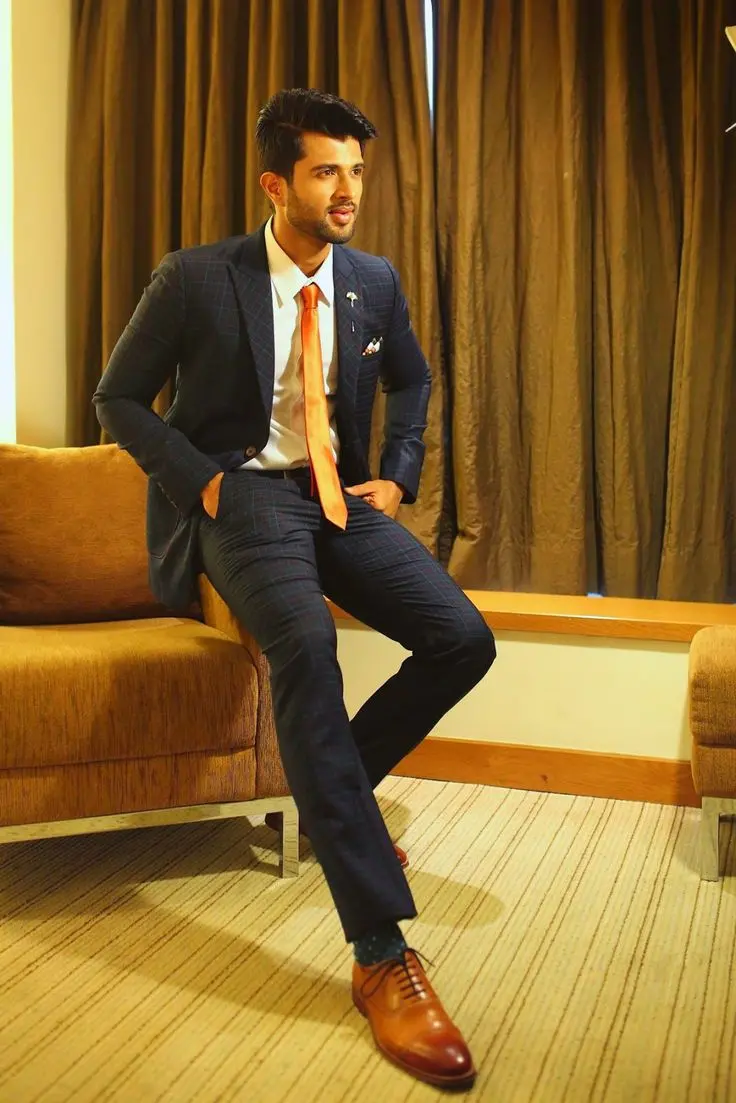 The most stylish photo of a model in a suit in Full HD quality for advertising 