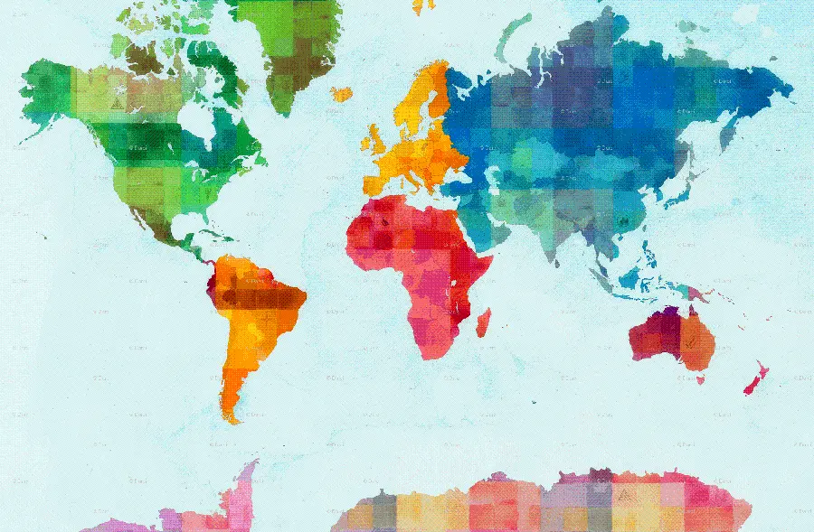 Download the latest beautiful atlas of the world in HD quality