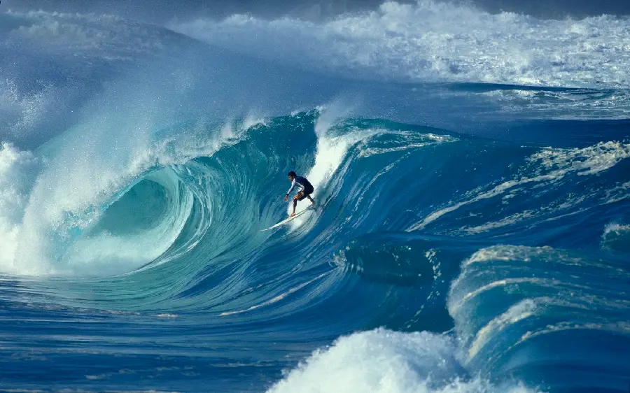 Exciting surfing wallpaper