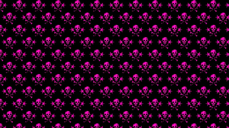 Most Popular Digital Pink Skull Image for Background 