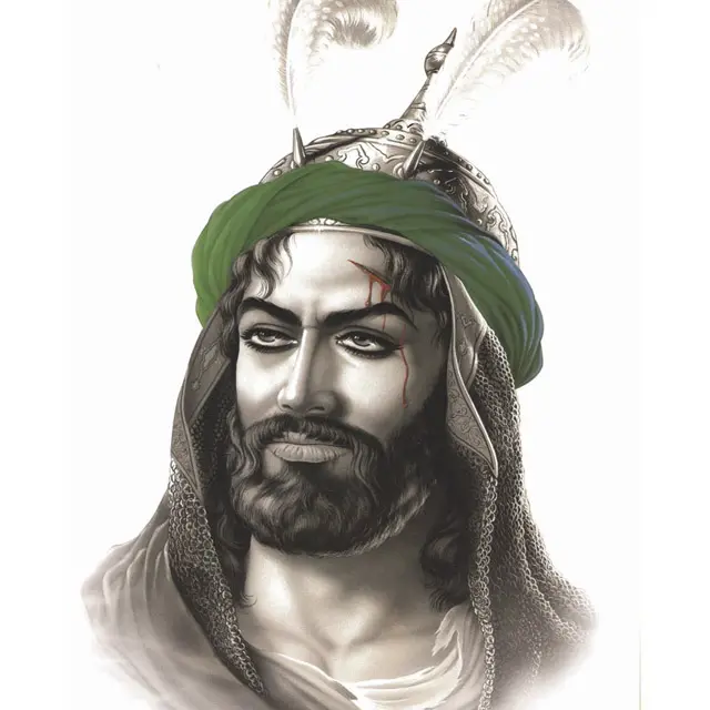 Photo of Imam Hussein (peace be upon him) for Muharram profile 1401