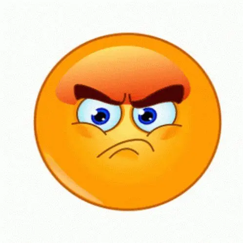 Download attractive picture of angry emoji for drawing pattern 