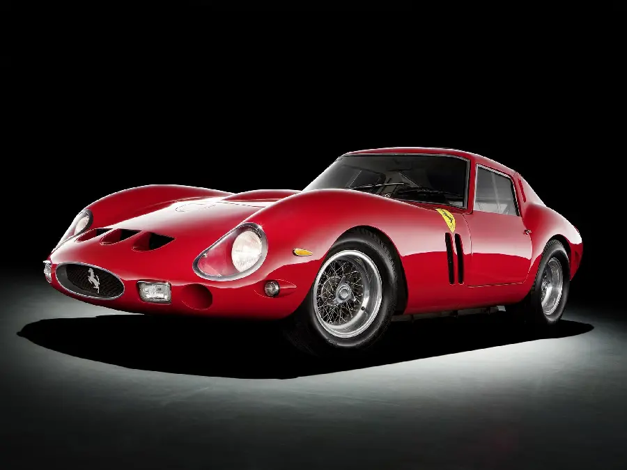 Download a nice stock photo of an old and classic Ferrari with some light and special for an Apple phone in HD quality