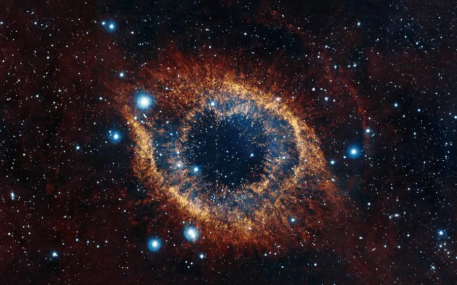 Beautiful and amazing wallpaper of the famous Eye of God Nebula for Windows 10 and 11