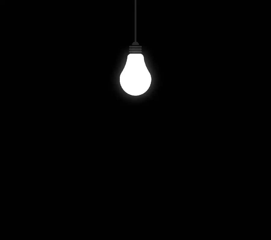 Stylish stock photo of a lighted lamp for making a photo caption