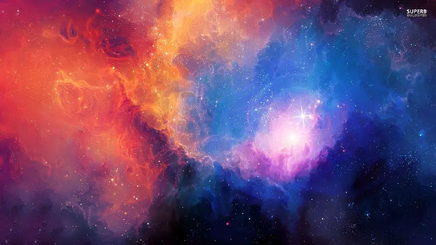 Amazing God's Eye Nebula Wallpaper with a Masterpiece Color Theme and HD Quality