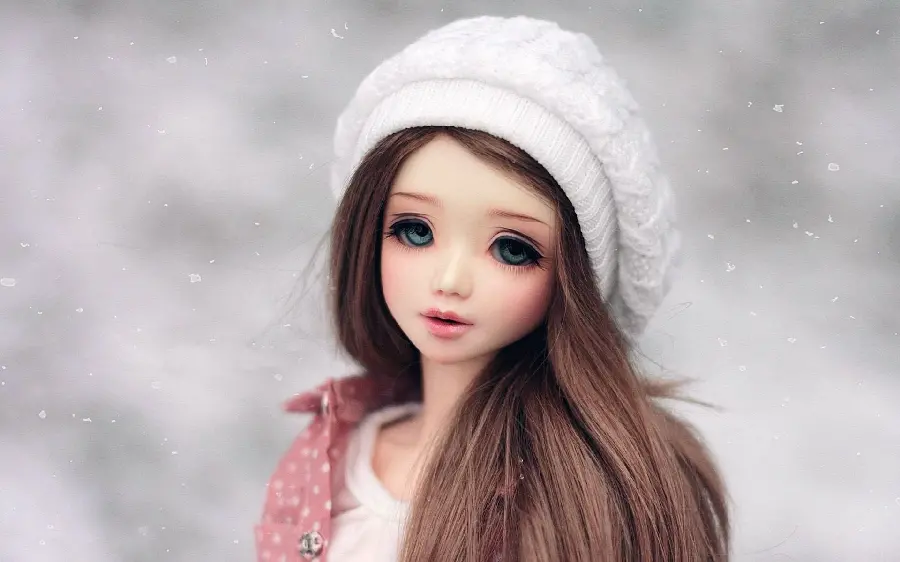 The cutest girly doll wallpaper with excellent 4K quality 