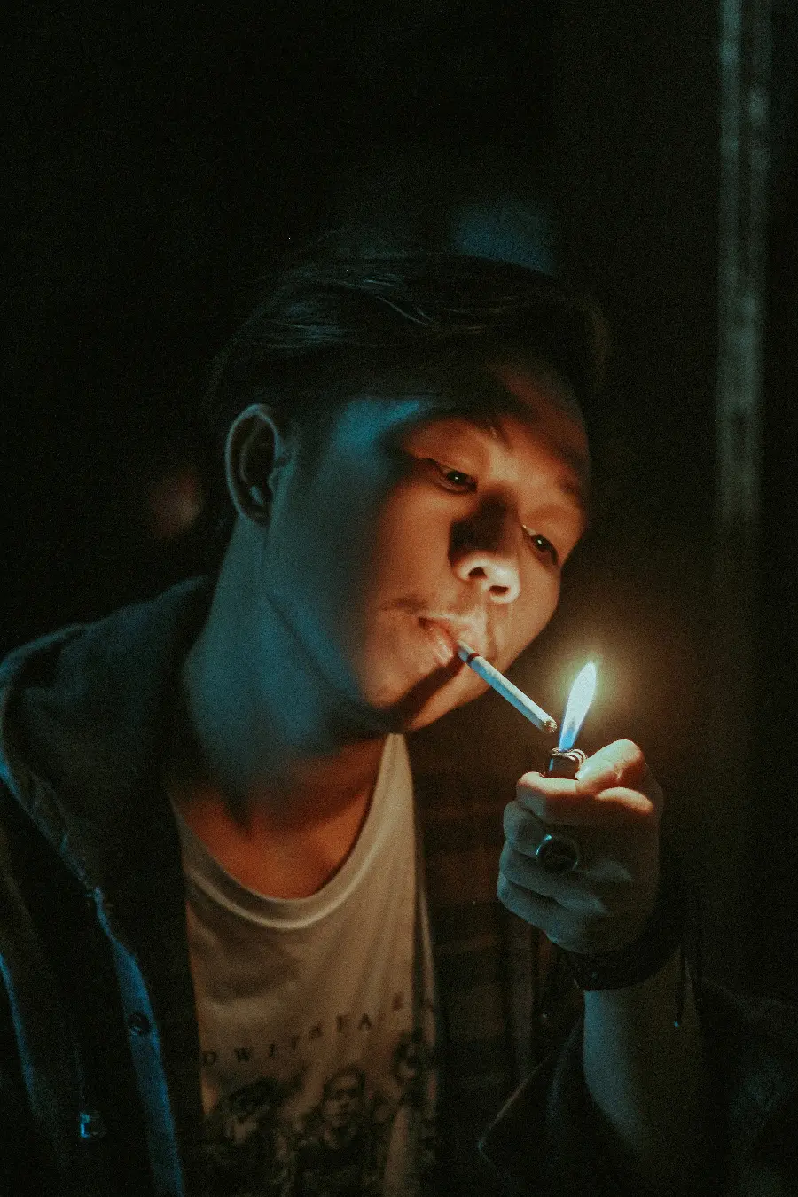 New Smoking Man Wallpaper for iPhone and Android 