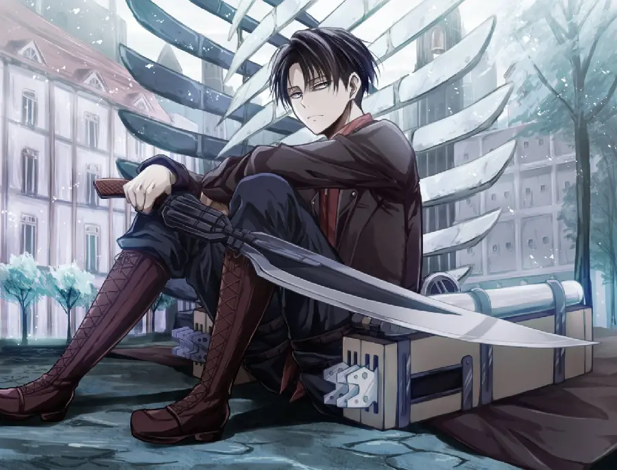 Special and Thoughtful View of Captain Levi in ​​Attack On Titan 