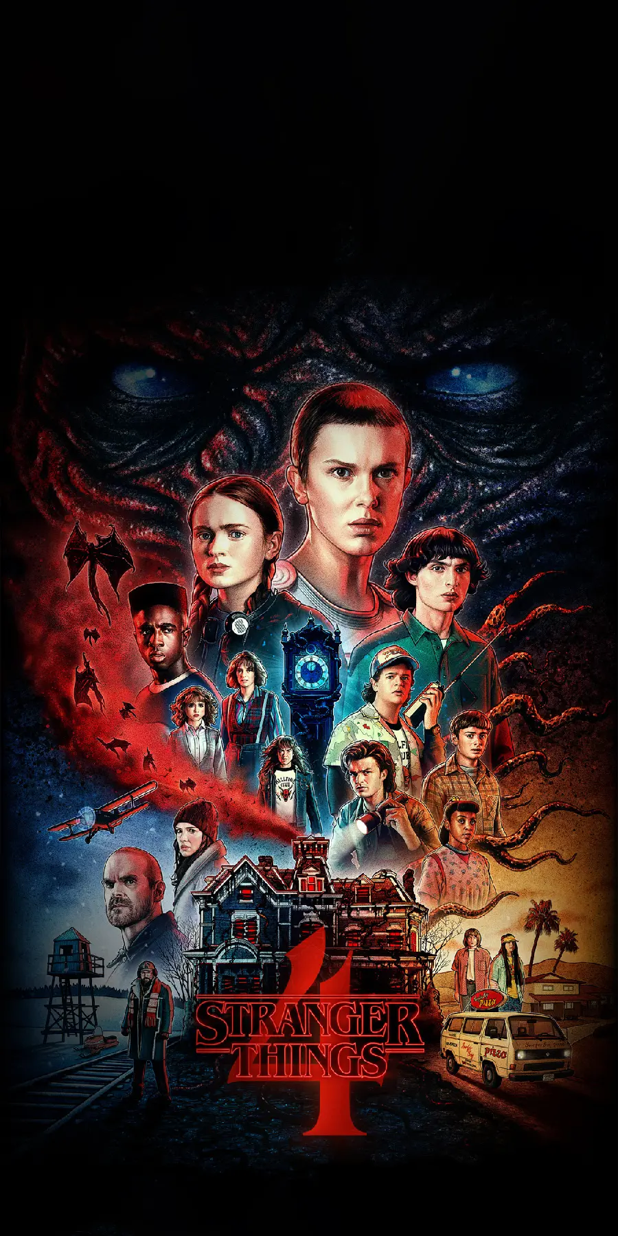 Stranger Things Season 4 Wallpaper in 4K Quality for Mobile Phones