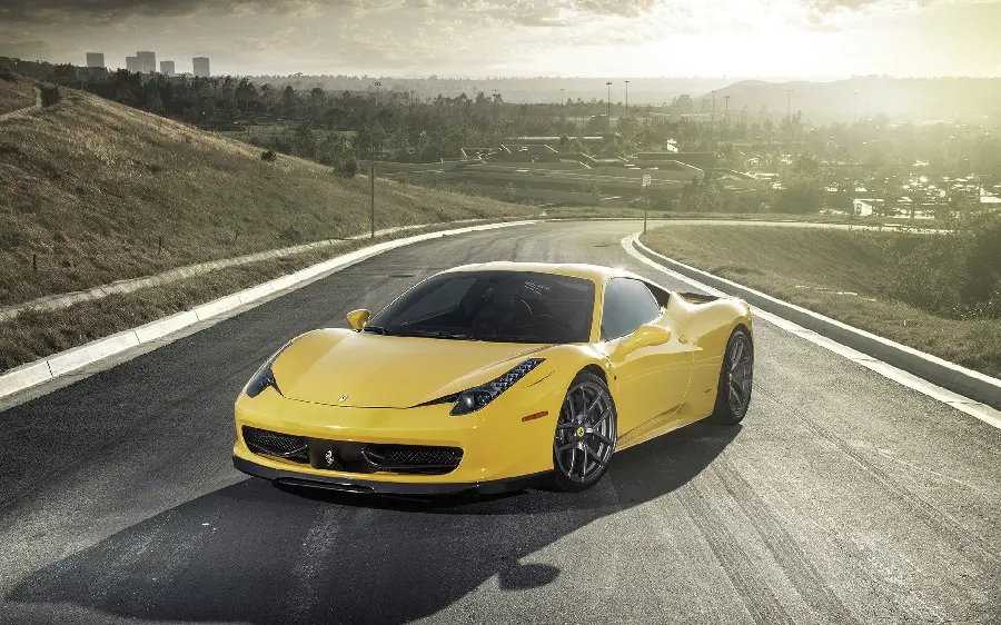 Download Ferrari 458 car profile photo