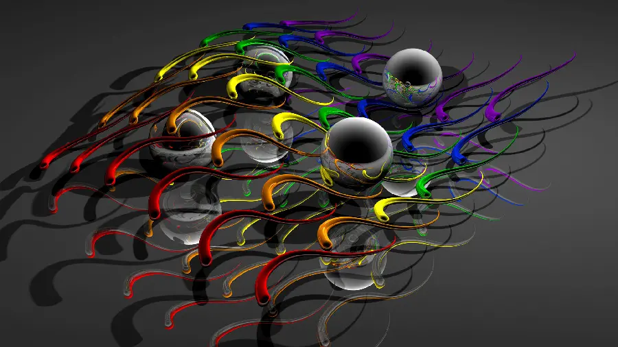 The most beautiful digital image of the game with a rainbow mode and a tosi background suitable for wallpaper and profile