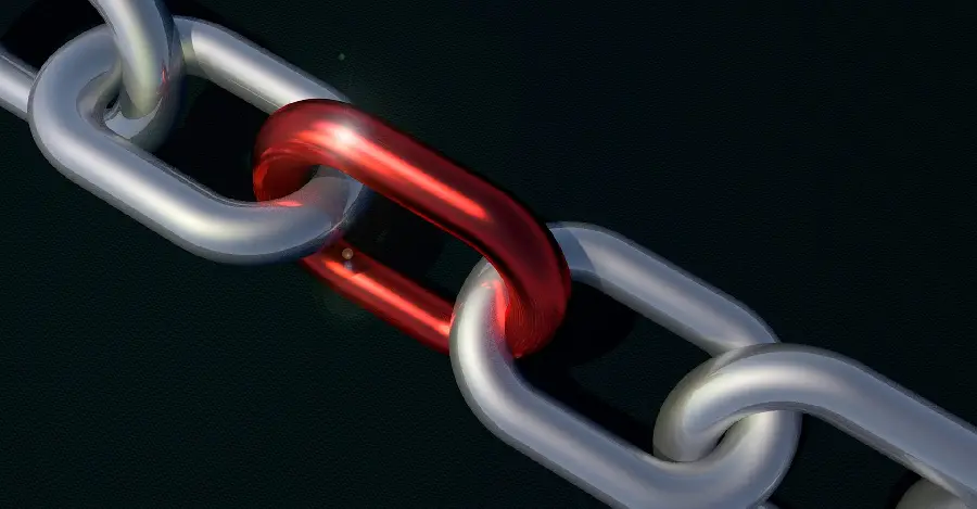 Scenic Photo of Supply Chain with Black Background