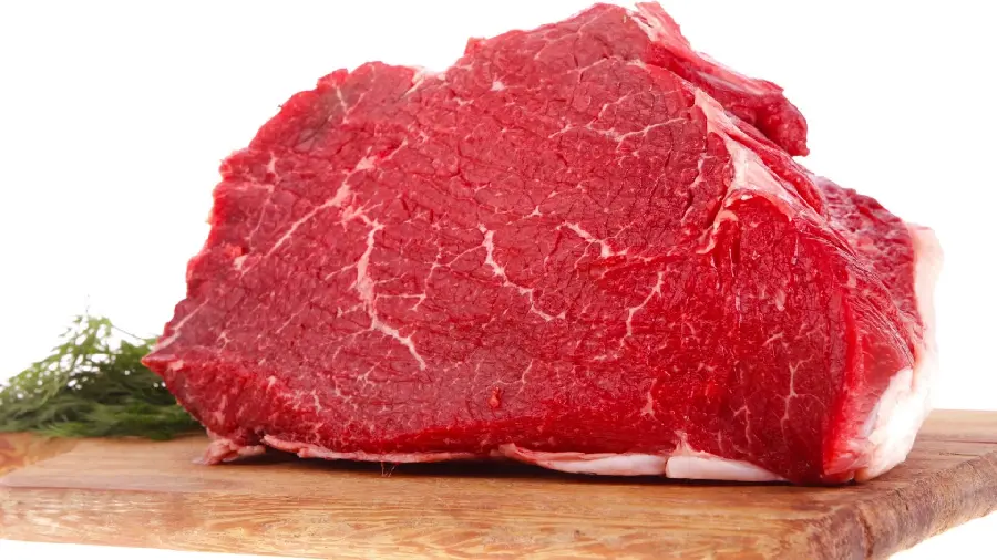 The best advertising photo of healthy red meat with unique quality