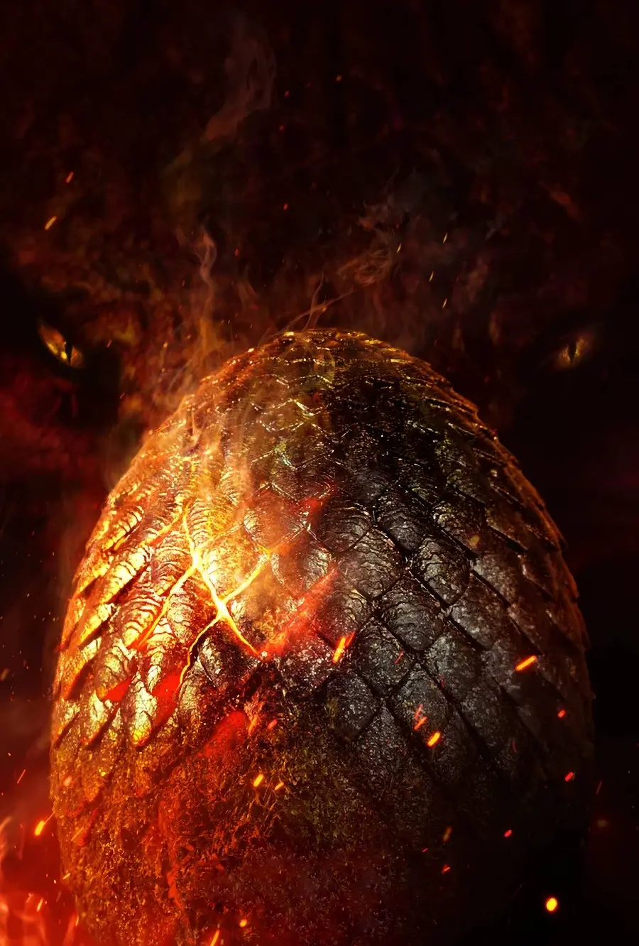 Photo of the fiery dragon egg in House of Dragons in Full HD quality 