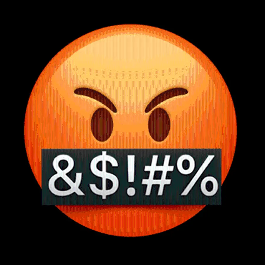 The latest angry emoji photo for making stickers
