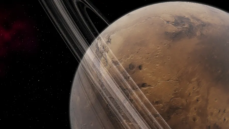 Impressive and Unique Wallpaper of the Planet Saturn for Computer