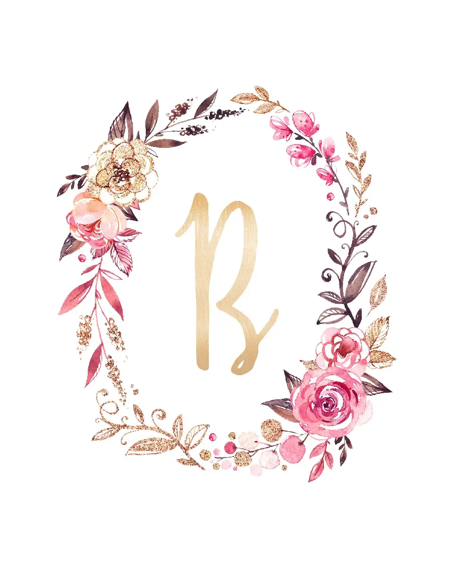Instagram highlight cover of the English letter B