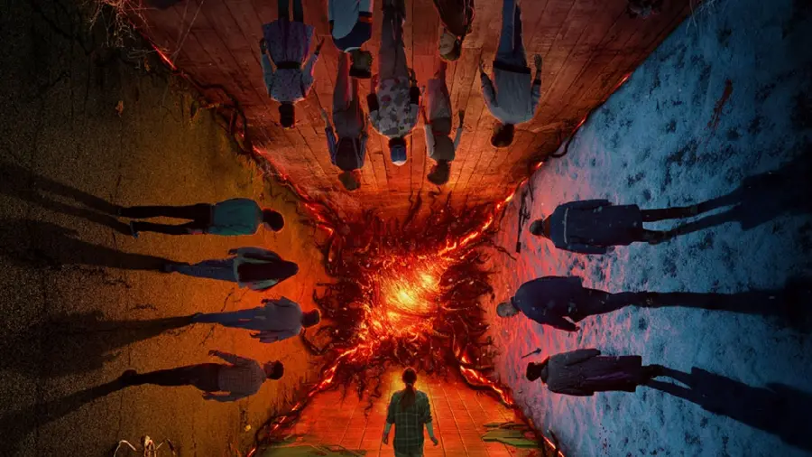 Download fantasy and fictional wallpaper of the series Stranger Things Season 4