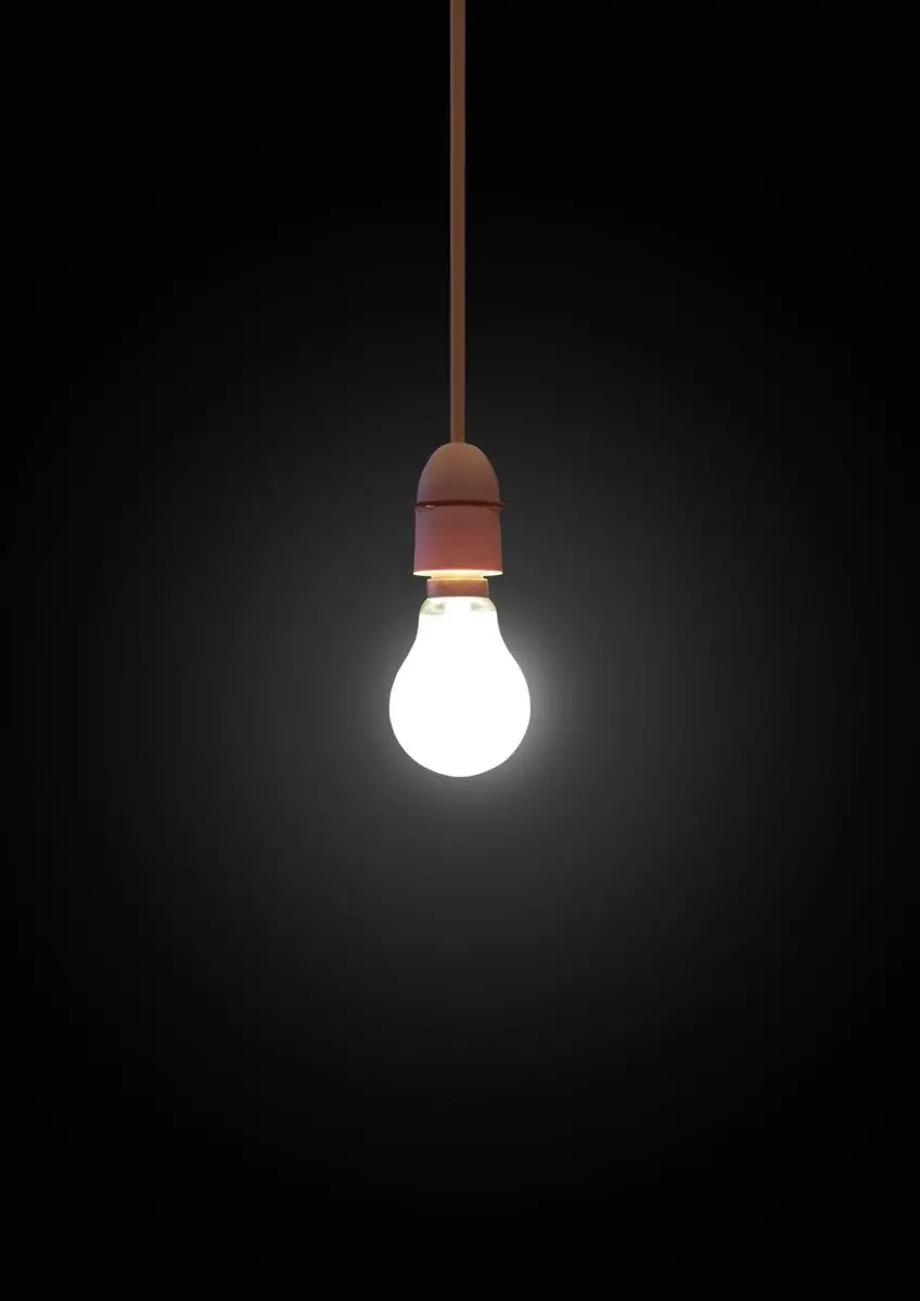 Beautiful bright lamp design phone wallpaper for Samsung