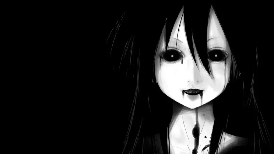 Latest Horror Anime Profile with Black Background