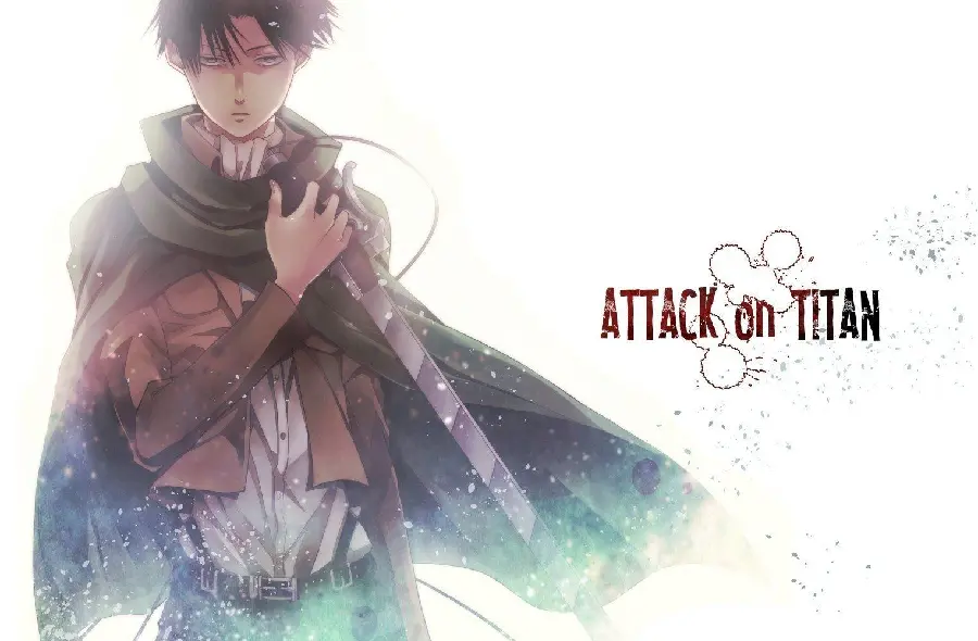 Dreamy Captain Levi Wallpaper in Attack on Titan for Laptop
