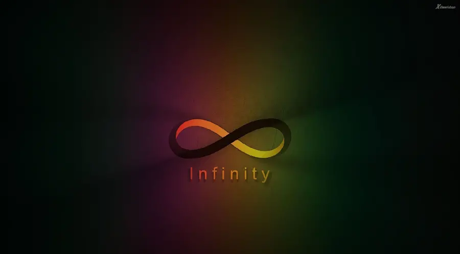 Infinity or infinity design background for desktop 