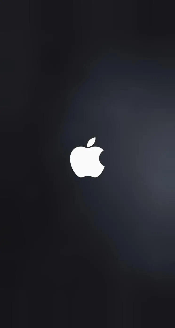 Apple logo background on a black background and very beautiful