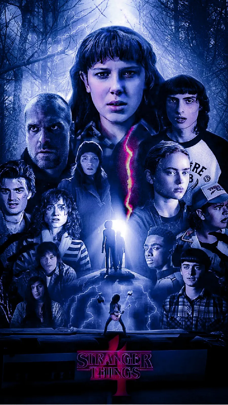 New Stranger Things Season 4 Poster for Wallpaper