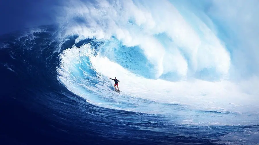 Stunning photo of surfing