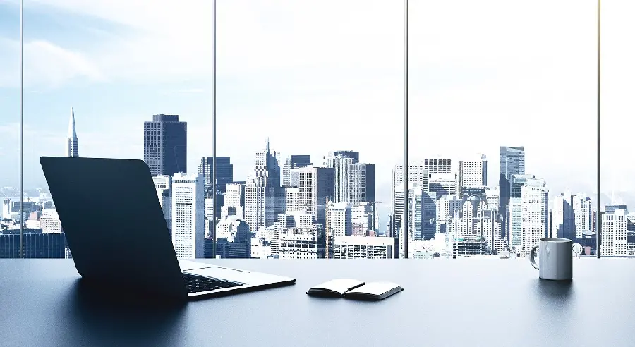 Ideal 4K Background with Industrial Company Design for Computer 