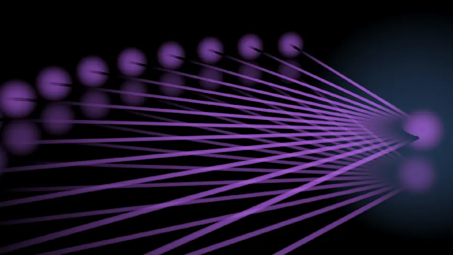 Abstract Purple Background on Black Background High Quality Wallpaper