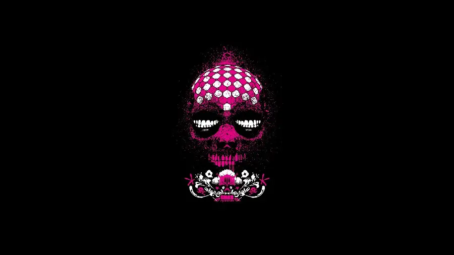 Latest Pink Skull Profile Picture for Instagram 