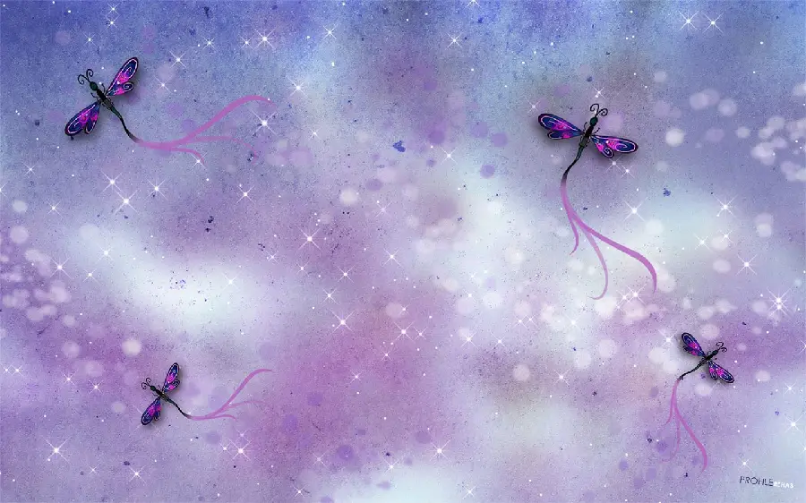 Very beautiful dragonfly wallpaper
